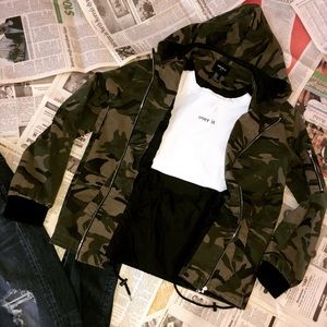 Oversized Camo Jacket